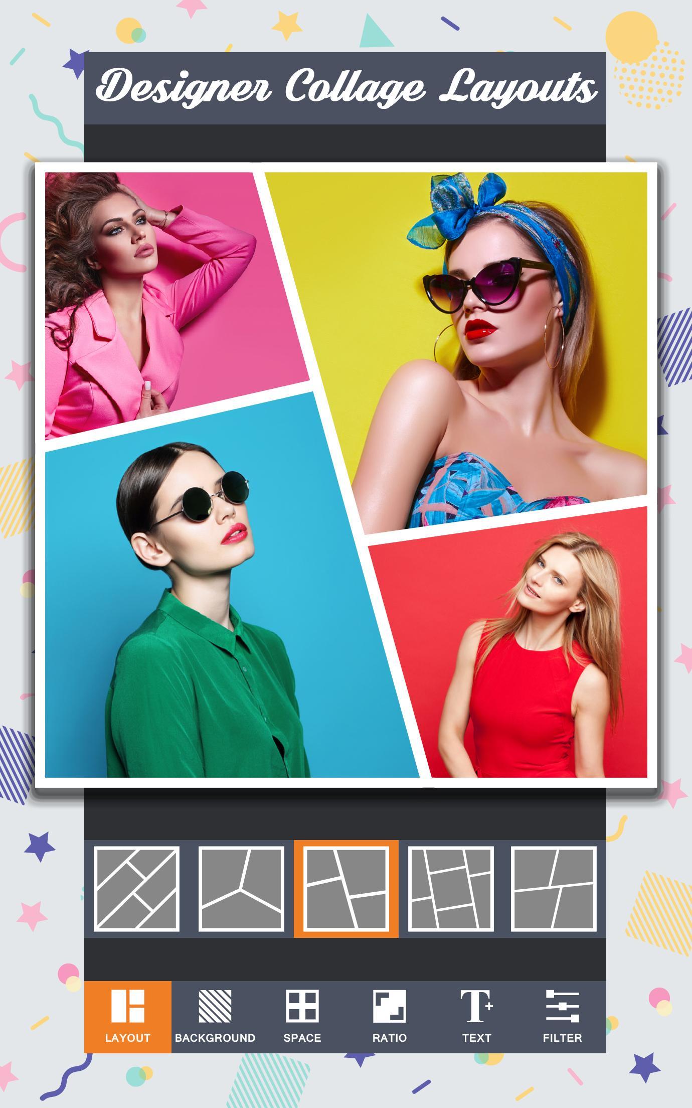 Auto Collage Photo Grid Maker Pics Frame Editor For Android