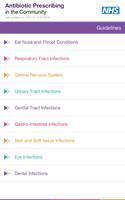 NHS antibiotic guidelines sth screenshot 1