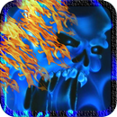 Fire Skull Bleu Ghost APK
