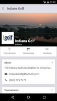 Indiana Golf poster
