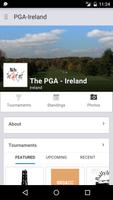 The PGA in Ireland Affiche