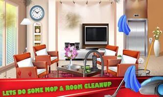 ホテルの部屋の清掃の変身：清掃ゲーム スクリーンショット 1