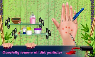 juego salón maquillaje uñas: juego cambio imagen captura de pantalla 1