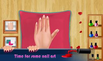 jogo de salão maquiagem de unhas: jogo maquiagem imagem de tela 2