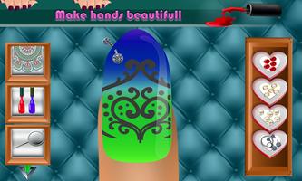 juego salón maquillaje uñas: juego cambio imagen captura de pantalla 3