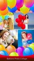 Balloons Photo Collage poster