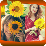 Sunflower Photo Collage icône