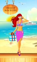 Dress Up Beach Girl Affiche