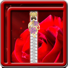 Zipper Lock Screen Valentine icon