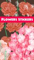 Flowers Stickers پوسٹر
