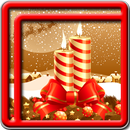 kerstmis kaarsen wonen wallpap-APK