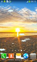1 Schermata spiaggia sunrise live wallpape
