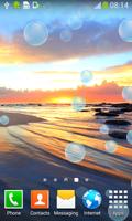 2 Schermata spiaggia sunrise live wallpape