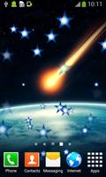 Meteor Shower Live Wallpapers syot layar 2