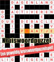 Kruiswoordpuzzel Nederlands 2018 ポスター