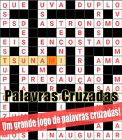 Crossword Brazilian Portuguese Puzzle poster
