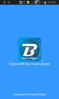 Poster Blue Music Player