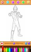 Ultraman Coloring Book captura de pantalla 1