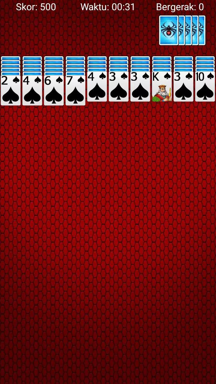 Card Game 2 Suit Spider Solitaire 1.0 Free Download