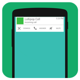 Lollipop Style Call Screen-icoon