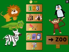 Construis ton Zoo - Animaux pour enfants Affiche