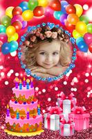 Happy Birthday Cute Frame স্ক্রিনশট 2