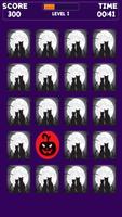 Happy Halloween memory game poster