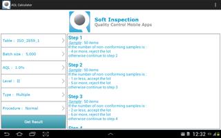 AQL Calculator screenshot 2