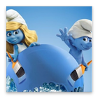 Blue Smurfs Wallpapers HD icône