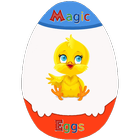 Surprise Eggs for Kids-Animals icône