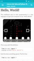 micro:bit MicroPython Reference-poster