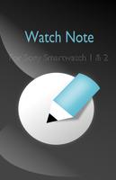 Watch note for Smartwatch Affiche