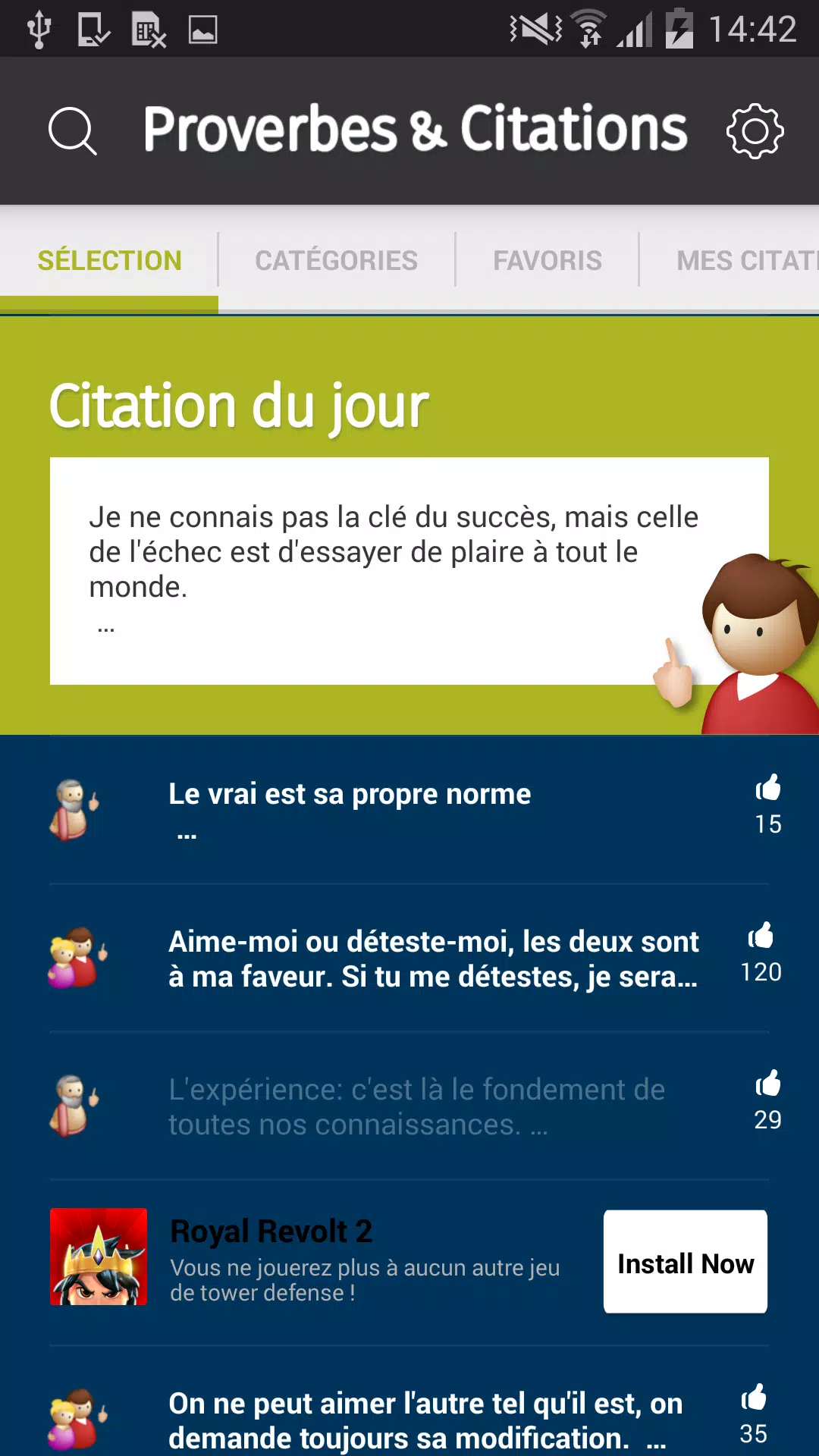 Proverbes Citations For Android Apk Download