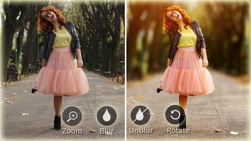 Blur Background الملصق