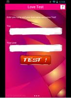 Love Test plakat