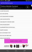 2 Schermata DOTTIE PEOPLES LYRICS