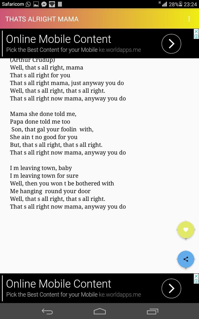 Elvis Presley Lyrics For Android Apk Download