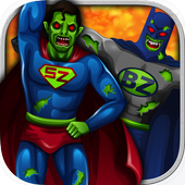 Zombie Superhero game for Kids icon