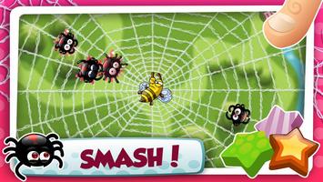 Greedy Spiders Smash Free ภาพหน้าจอ 2