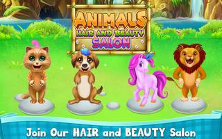 Animal Hair and Beauty Salon ポスター