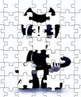 لعبة بازل  Puzzle الملصق