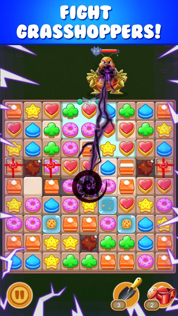 Cookie Sunflower Match 3 Puzzle For Android Apk Download