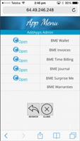 برنامه‌نما BME Business Card App عکس از صفحه