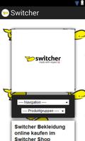 Switcher Bekleidung Plakat