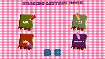 Tracing Letters and Numbers poster