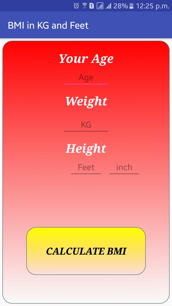 Perfect Bmi Calculator For Android Apk Download