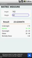 BMI Calculator screenshot 1