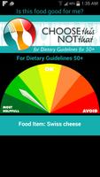 Dietary Guidelines 50+ Affiche