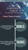 Goals Tasks & Habits Affiche