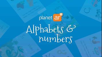 PlanetAR - Alphabets and Numbers poster